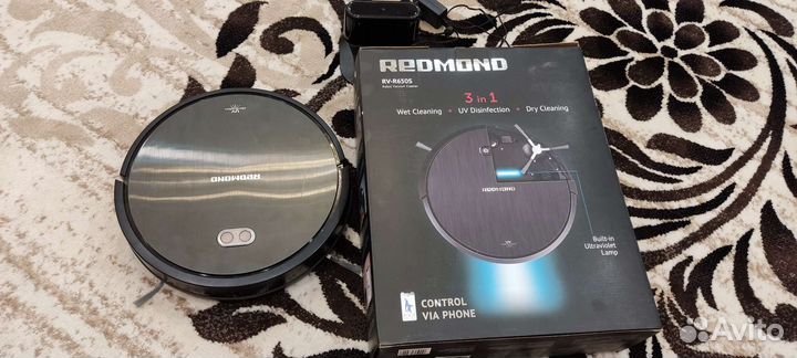 Робот пылесос redmond rv r650s