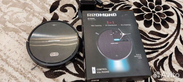 Робот пылесос redmond rv r650s