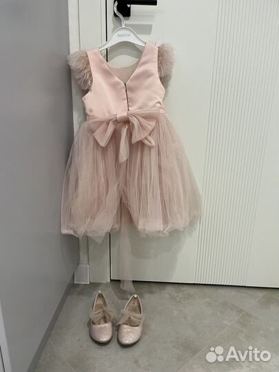 Нарядное платье для девочки 110 116 пышное
