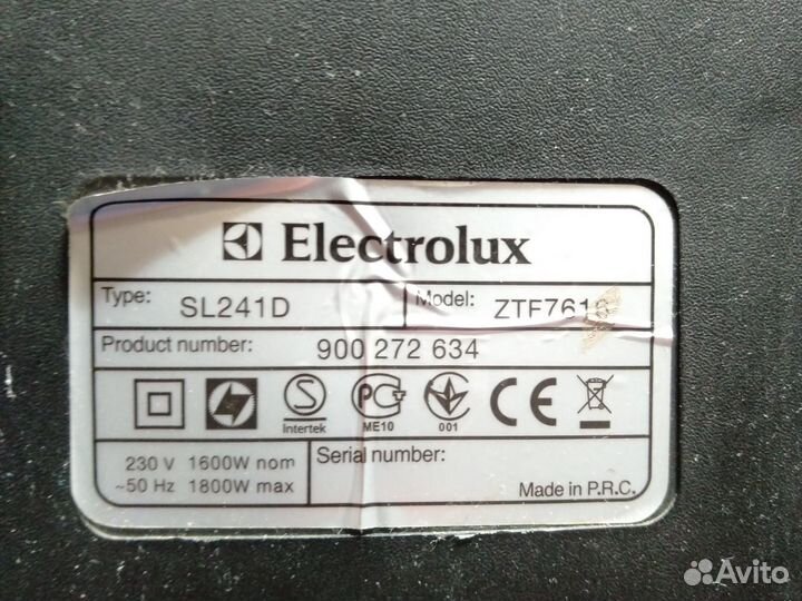 Пылесос Electrolux ZTF7616