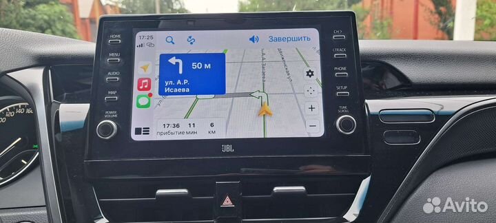 Активация CarPlay Camry