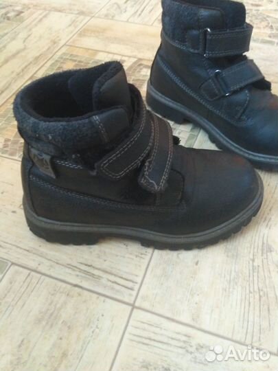 Ботинки демисезонные для мальчика 29р