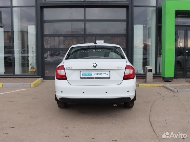 Skoda Rapid 1.6 МТ, 2017, 183 000 км