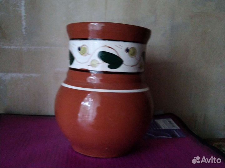 Кувшин глиняный керамика