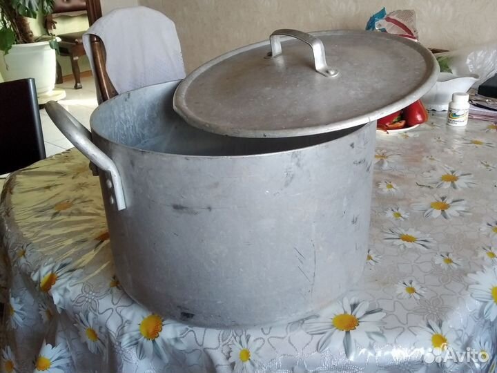 Кастрюля алюминиевая 20 литров