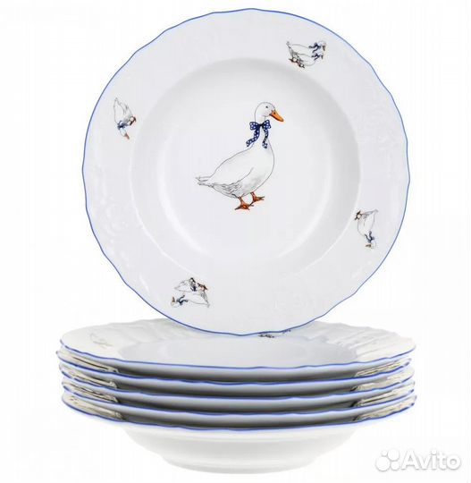 Тарелки глубокие 