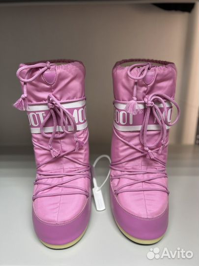 Розовые Moon Boot, оригинал