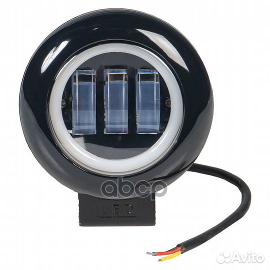 Фара светодиодная круглая четкая свет. граница