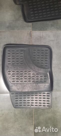 Автомобильные коврики 4шт Mazda 3 bk