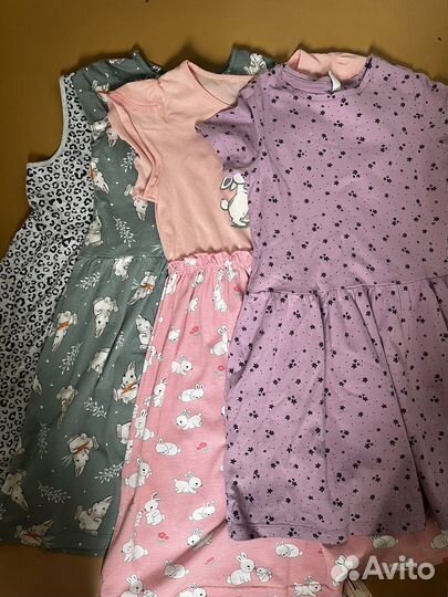 Платье трикотажное