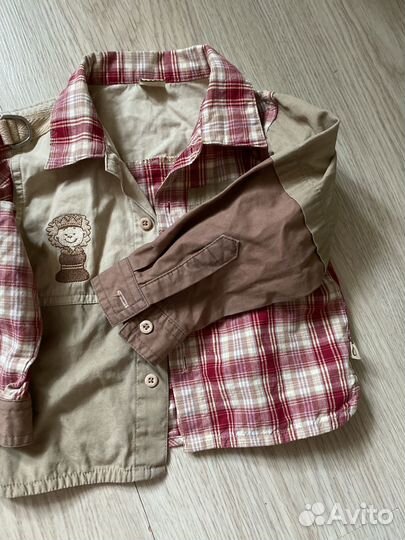 Рубашка для мальчика 86