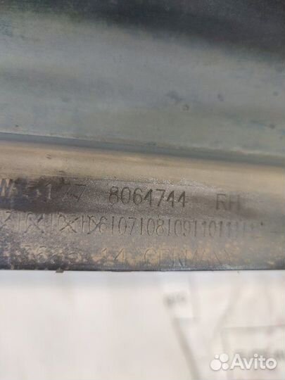 Накладка порога правая Bmw 5 G30 2.0 2021