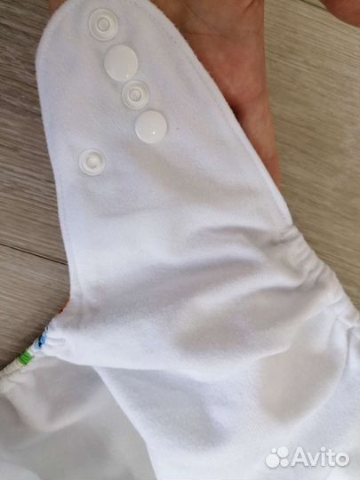 Многоразовые подгузники 3+ вкладыши 10, новые