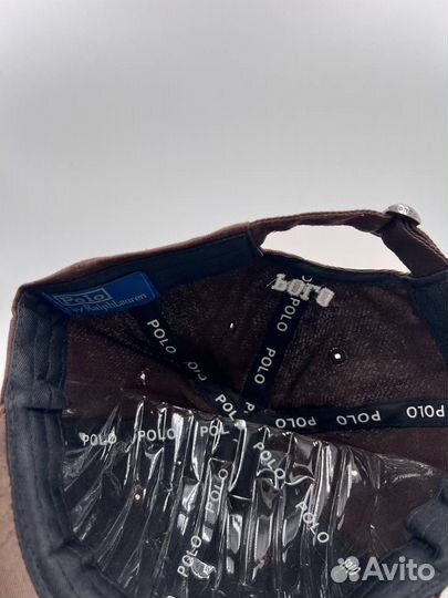 Кепка бейсболка Polo Ralph Lauren коричневая