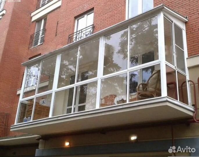 Остекление и отделка балконов, лоджий