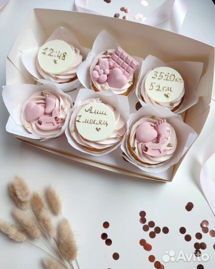 Бенто торт на заказ,капкейки,трайфлы