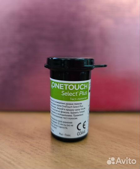 Тест полоски one touch select plus 50 шт