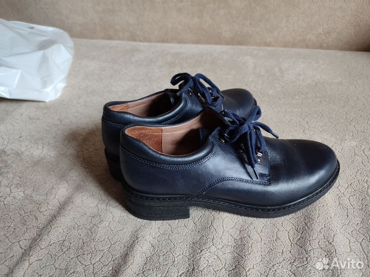 Ботинки демисезонные женские 38 р. нат. кожа