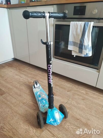 Самокат детский трехколесный складной