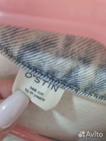 Куртка джинсовая размер 146