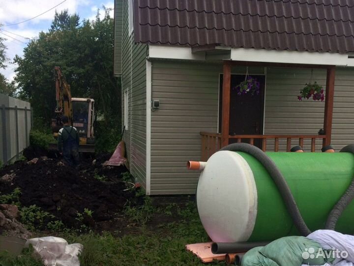 Септик эко Дека 7 для выгребных ям