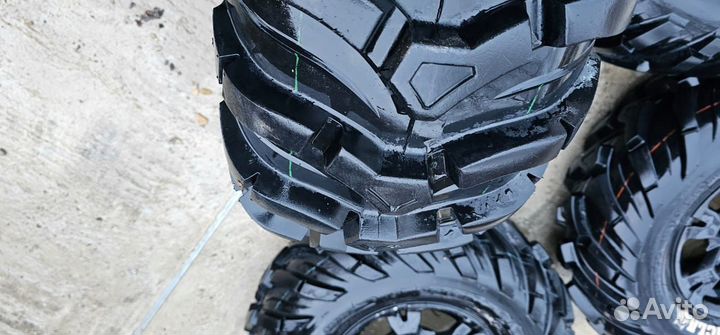 Резина Ancla 27 на оригинальных дисках cf moto r12