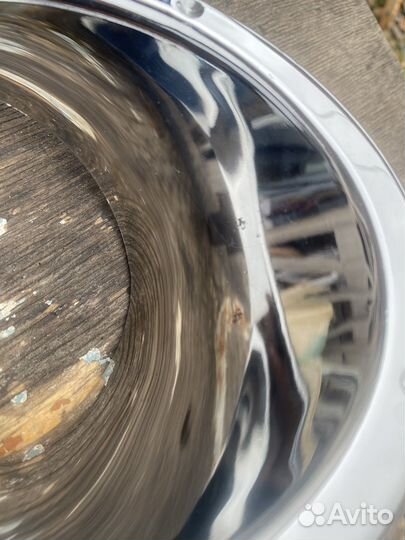 Оправа туманки левая Nissan Patrol 2004-2010 хром