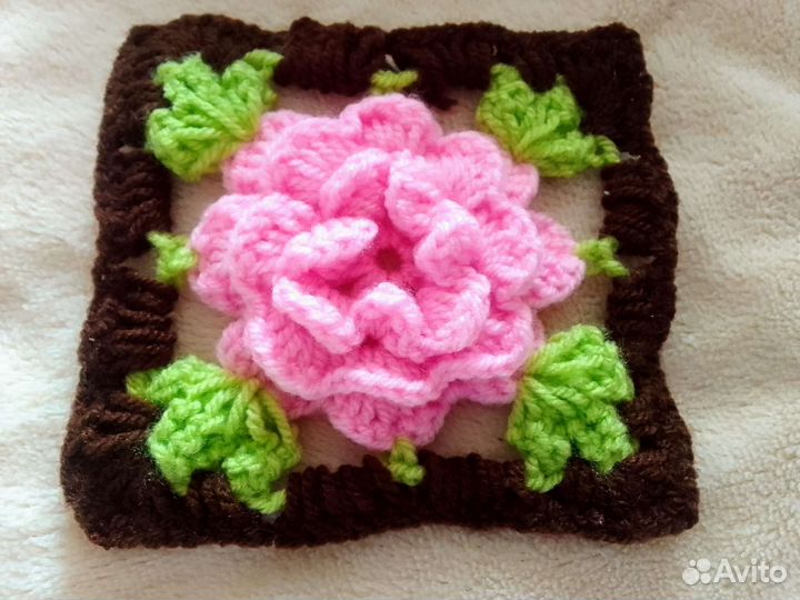 Вязаные салфетки