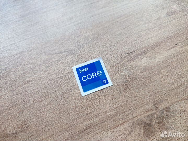 Наклейка Intel Core i7