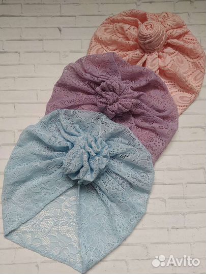 Детские тюрбанчики в наличии