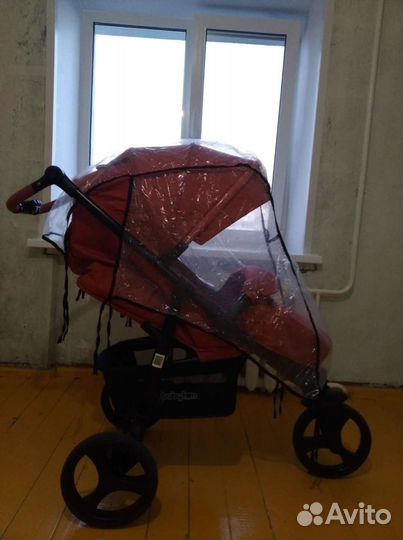 Коляска прогулочная Babyton Trio Red