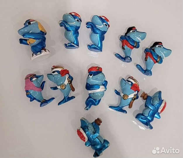 Игрушки киндер из 90х и растишка