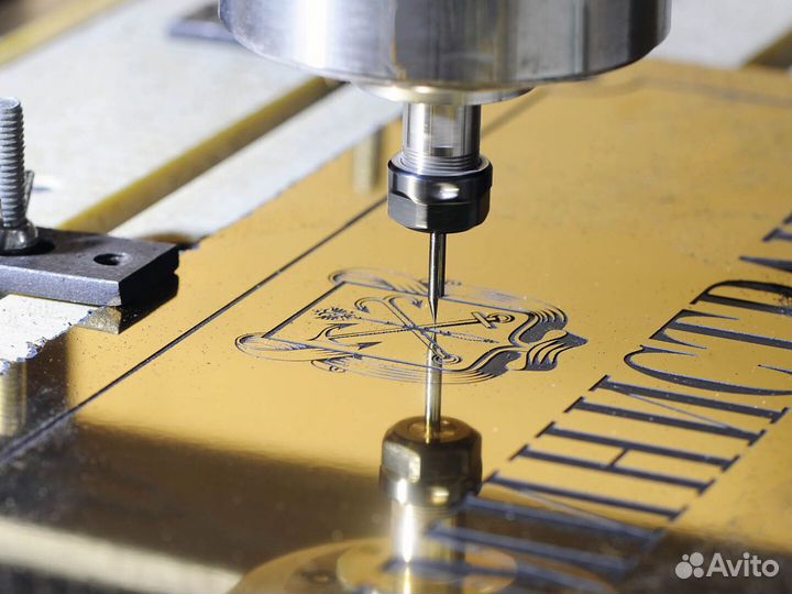 Гравировка по цветным металлам