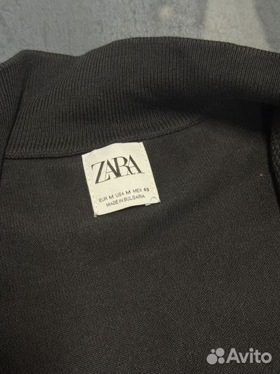 Кардиган на молнии мужской zara m