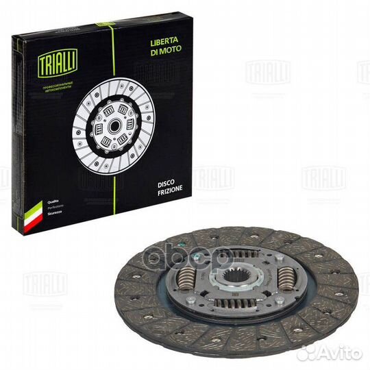 Диск сцеп. ведом. для А/М renault arkana (19)