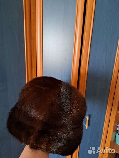 Шапка норковая женская