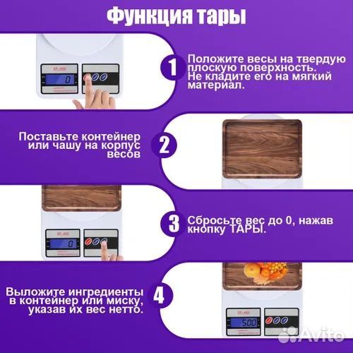 Электронные кухонные весы