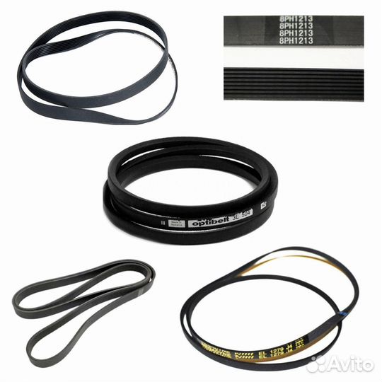 Запчасти для стиральных машин тэны, ремни, манжеты