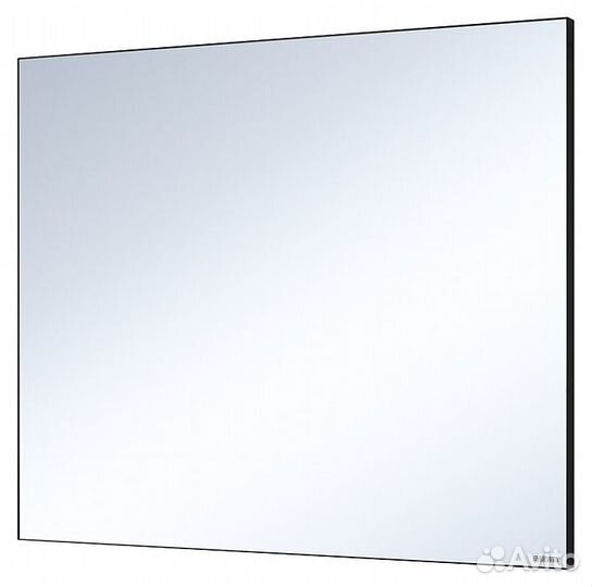 Зеркало Misty Mars-100 100х80 см черный матовый п