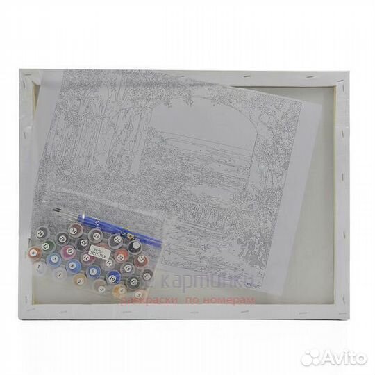 Картина по номерам 40x50 Обнаженная девушка