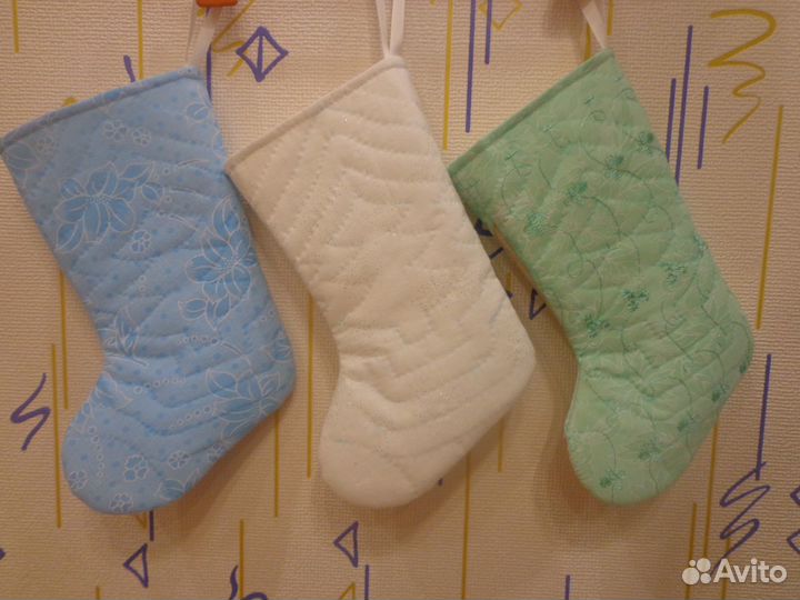 Носочки для новогодних и рождественских подарков