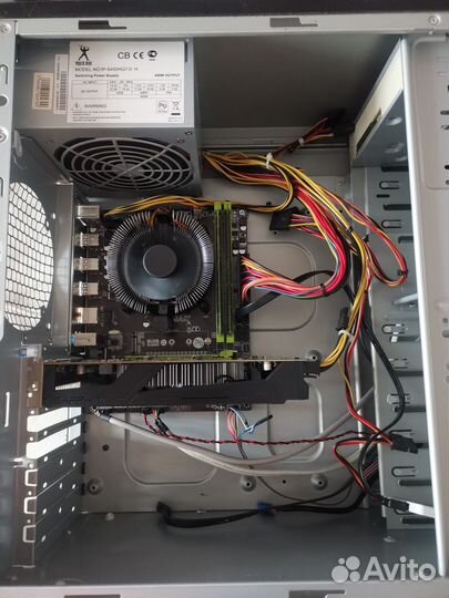 Игровой Xeon E5430 + RX 570 4Gb + SSD 120Gb