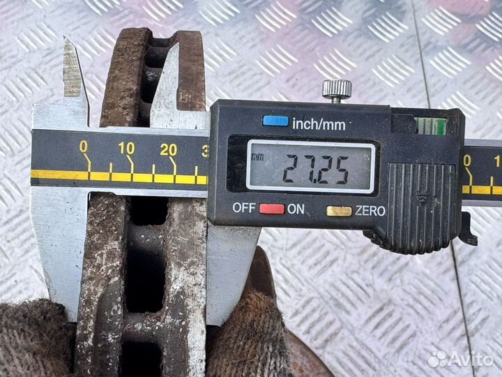 Диски тормозные передние Audi A6 C6