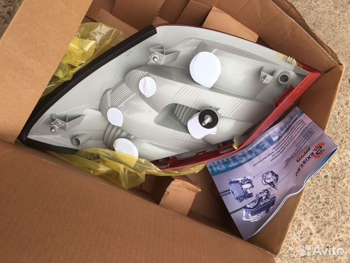 Фонарь Задний Левый Skoda Fabia универсал