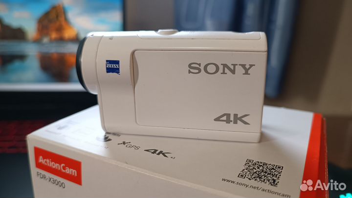 Экшен камера sony fdr x3000 4К