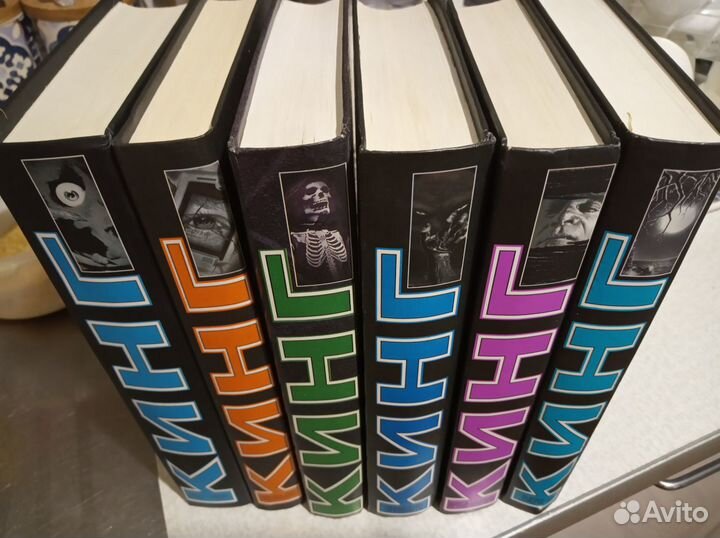 4 издания Стивена Кинга Новые твёрдая обложка