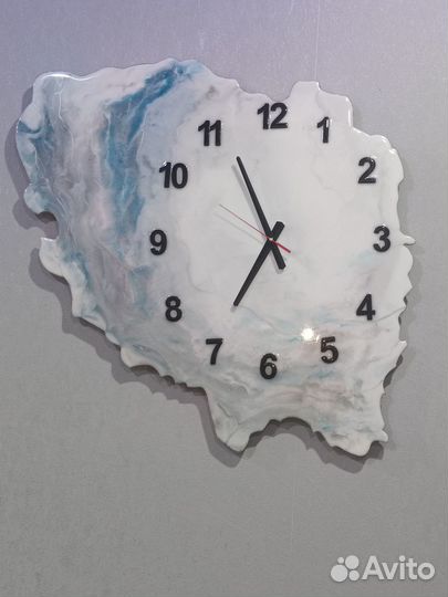 Часы из эбоксидной смолы