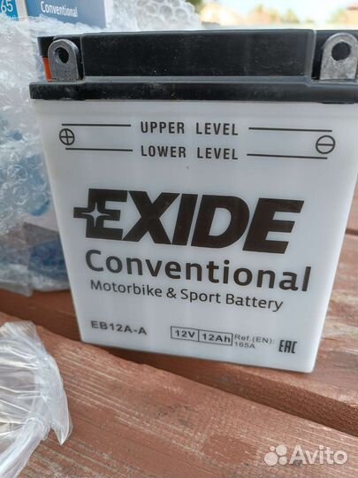 Аккумулятор exide 12v - 12ah