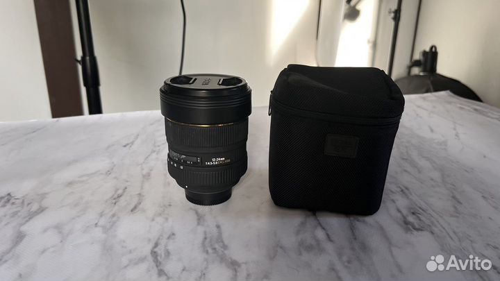 Объектив sigma 12-24 mm, f 4,5-5,6 nikon