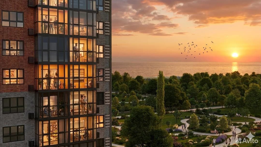 1-к. квартира, 40,7 м², 6/12 эт., Херсон